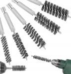  Drótkefe Csővágó Fúrószárhoz, Csavarhúzó Bithez (6 x SZCZOTKA DRUCIANA OBROTOWA)