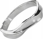 Lovrin Ezüst gyűrű 925 sima csavart női karikagyűrű 22-es méret divatos (Lovrin)