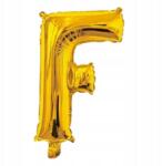  Fólia Lufi F Betű Születésnapra Évfordulóra Arany 40 cm
