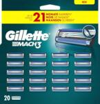 Gillette Pengebetétek Gillette Mach3 borotvákhoz, 20 darabos kiszerelés (91634241)
