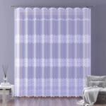 Wisan Elegáns fehér jacquard függöny Ezmira motívummal 300x225cm (AWA09900)