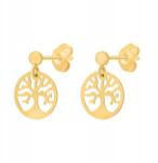 Lovrin Női arany fülbevaló 585 szerencsefa csillogó divatos 14 karátos (61114882)
