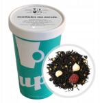 Cup&You Málna Fekete tea Tortán rózsaszirmokkal szórva kókusz málna habcsók 120g (herbata liściasta sypana mieszanka napar susz)