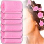 EdiBazzar Hajcsavarók, csatok, göndörítő szett 6db, hajcsavaró, papilot, habszivacs (Wałki papiloty do włosów kręcenia gąbeczka)