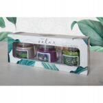 Candle Brothers Ajándék szett szójaviasz illatgyertyákkal Relax (4260676683570)