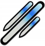  Mont Bleu 3 db-os színes üveg körömreszelő készlet R-BMS10