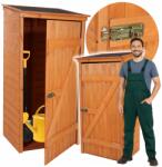 Wamar-Sosenka Fa kerti szerszámtároló ház, 149 cm, Impregnált, masszív (SZOP_149X73X69_0_HK1)