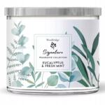Woodbridge Candle Woodbridge Eukaliptusz és Menta illatgyertya 410 g (5060457539459)