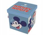 Arditex Tárolódoboz fedővel 2 az 1-ben ülőke Mickey Mouse, WD14433 (WD14433)