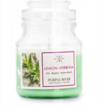 Purple River Szójaviasz illatgyertya Citrom Verbéna 623 g (4260725362937)