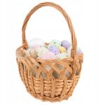 Creative Home Húsvéti fonott kosár nyéllel kis karácsonyfa kosár 19x14cm (X001Z5YSEV)