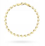 Lovrin Arany Szív 585 karkötő 2, 5g 18, 5cm Szívecskés kövek nélkül (58718146)