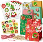 Allbag Karácsonyi Adventi Naptár Csináld Magad Diy Ökológiai Táska Matricák (KALENDARZ026)