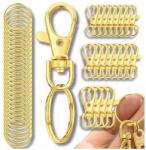  Fém kulcstartó táska medál karabiner kulcstartó 20db (Metalowy Brelok do kluczy karabińczyk)