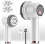  Szöszeltávolító Ruhákhoz, 6 Pengés USB-s Fehér (B0CSYVKQMT-1)