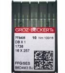 Groz-Beckert Tűk Láncszemes Varrógéphez 16x231 DBx1 1738, 100/14SES 10DB (16x231 DBx1 1738, 100/14SES)