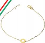 Lovrin Arany karkötő 585 finom kör alakú láncon, divatos ajándék 14kt (Lovrin)