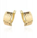 Lovrin Aranyozott gyémánt fülbevaló 585-ös finomságú, 1, 92g súlyú, angol kapcsos (58716453)