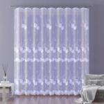 Wisan Elegáns jacquard függöny fehér finom levelekkel 230 cm Krosea méter (AW141A0B230)