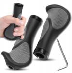  Kerékpár markolatok, kormányfogantyúk, ergonomikus, csúszásmentes (Zestaw rączek antypoślizgowych do kierownicy)