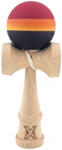Flippy Kendama Originala X, Profesionala, Flippy, Rubber Grip, din Lemn, 18 cm, Rosu Galben Negru (teo-164272)