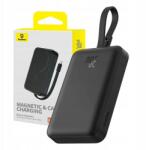 Baseus Mágneses powerbank Baseus 10000mAh 30W MagSafe Usb-c Fekete (P1002210B113-00)