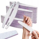 Lewer Körömreszelő 100/180 Hajó Zebra Félhold Szett 50 Db Kétoldalas (PILNIK DO PAZNOKCI 100/180 50 SZTUK)