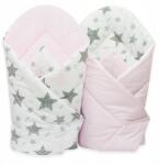 Ankras Bébi Tölcsér Pamut Kétoldalas Mintás! (NEW STARS RÓŻ Rożek 80/80 DWUSTR(B.J.RÓŻ))