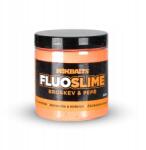 Mikbaits Fluo slime bevonó dip 100g Őszibarack Fekete bors (8595602232284)