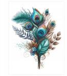 Coricamo Keresztszemes hímzés Hímző szett Tollcsokor (Z 11009)