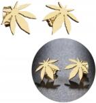 EdiBazzar 18K arannyal futtatott, 316L sebészeti acél fülbevaló