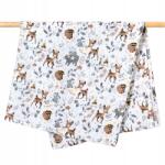 Jukki Muszlin Takaró Pólya Kiskocsiba, Kocsikarató, Pelenka 120 x 120 cm (5904506823536)