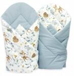 Ankras Bébi Tölcsér Pamut Kétoldalas Mintás! (JELONEK Rożek 80/80 (BARWA SZARA) DWUSTRONNY)