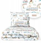 Ankras Ágyneműhuzat 135x100 Gyerek 2EL 100x135 Kiságyhoz (CIUCHCIA P-2 135/100 40/60 BEŻOWY)