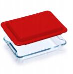  4 darabos hőálló edénykészlet fedőkkel, 1 1, 7 2, 8 4, 2 literes