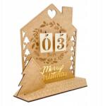  Adventi Naptár Házikó Karácsonyi Diy Fa Dekoráció (B0CJHTCW14)