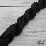  Selyemfényű zsinór - fekete