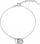 Lovrin 925-ös ezüst karkötő, szív alakú, modern, divatos design (Lovrin)