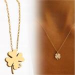  Női boho nyaklánc celebritás 18K arany sebészeti acél 316L aranyozott (5905884015216)