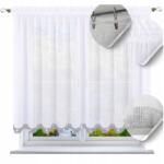 NOW-ART Rövid, kész függöny cirkóniákkal, 160x200 cm, konyhába, sima függöny (5090)