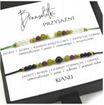  Barátság karkötők Természetes kövekkel Ezüst Ajándék Barátnőnek