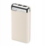 REMAX Powerbank, 10000mAh, külső akkumulátor, 20W gyorstöltés, bézs (TB2749_RPP6251)