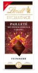 Lindt Excellence Pailltete karamell étcsokoládé 100g (3046920020688)