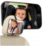  Állítható Autós Tükör Fejtámlára, Gyermekfigyeléshez Utazás Közben (Regulowane Lusterko Do Obserwacji Dziecka)
