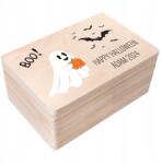 Creative Deco Fa doboz cukorka Halloween ajándéktárgyak gyerekeknek 30x20 (JANCDSD130BCUSTOMHLWNGHOSTFBM)