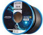  Hb Digitális Sat/tv kábel 50m 135dB Fekete Kiadás (15141)