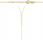 Lovrin Női nyaklánc 585-ös aranyból, hat arany karika medállal és 14k-s kötőelemmel (Lovrin)