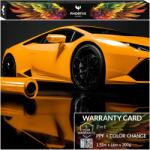  Színes Ppf Fólia Phoenix Protect Autó Színváltó Fólia Fényes McLaren Narancs (Folia PPF McLaren Orange 152cmx16m)