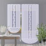 Wisan Függöny jacquard panel Lerian 90x250cm fehér (5905487103969)