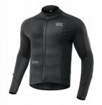 Rockbros 15400002002 hosszú ujjú kerékpáros mez ősz/tél M fekete (5907769360428)